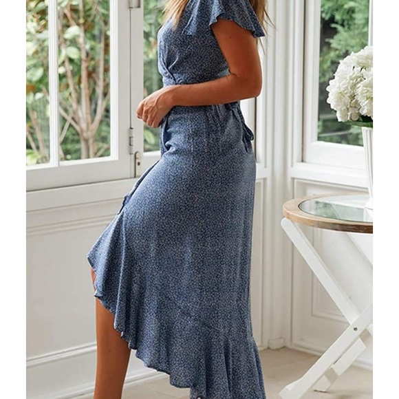 Zesica | Dresses | Zesica Summer Wrap Dress | Poshmark